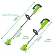 48V Professional Cordless Grass Trimmer Brush Cutter Kit - 3