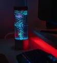AuraGlow LED Bubble Lamp - Desktop Aquarium - 2
