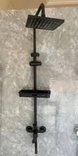 Simple Black Shower Mixer - 1