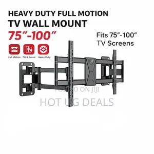 65-100 Inch Adjustable Heavy Duty Full Motion TV Wall Bracket