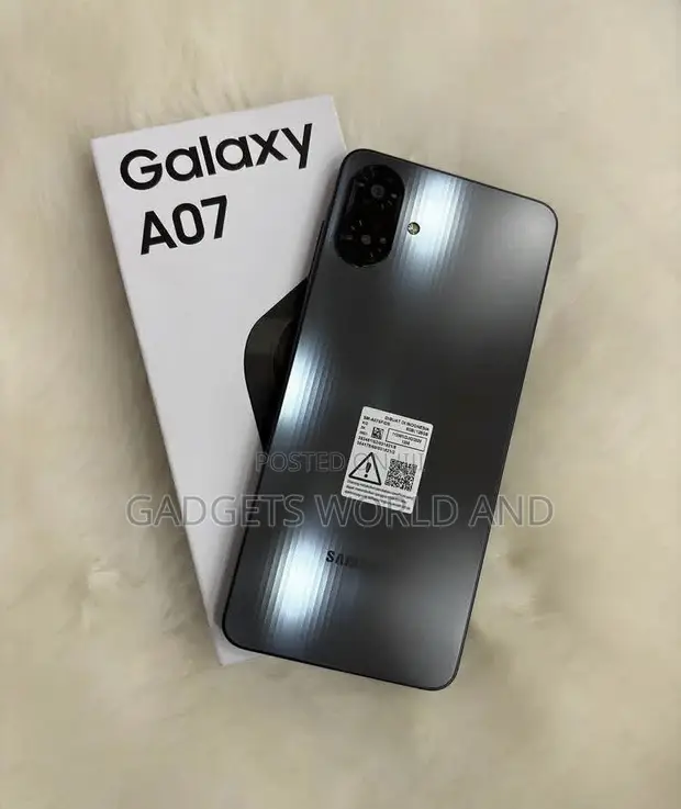 New Samsung Galaxy A07 128GB Black - 1
