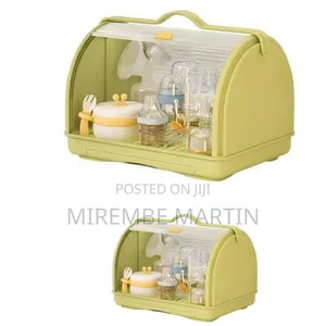Portable Baby Bottle Storage Box - Multicolor