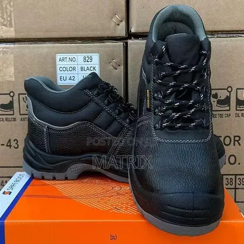 Unisex Steel Toe Industrial Safety Boots - 1