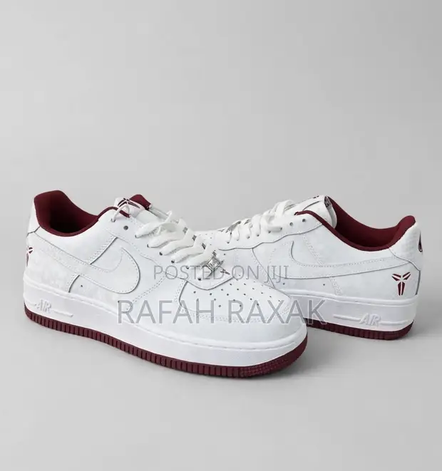 Original Nike x Kobe Air Force 1 Low "Lower Merion Home" Sneakers - 1