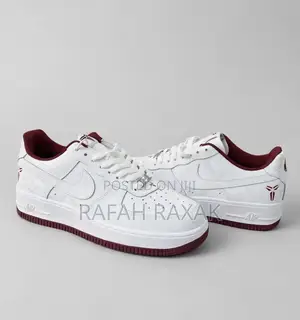 Original Nike x Kobe Air Force 1 Low "Lower Merion Home" Sneakers