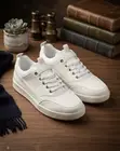 Classic Men's White CAT Low-Top Casual Sneakers - 2