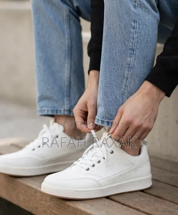 Original Caterpillar Smart Casual Leather Sneakers - 1