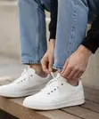 Original Caterpillar Smart Casual Leather Sneakers - 1