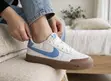 Original Nike Court Shot Sneakers - White/Blue - 2
