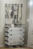 3-in-1 Shoe, Hat, and Clothes Storage Rack - 2