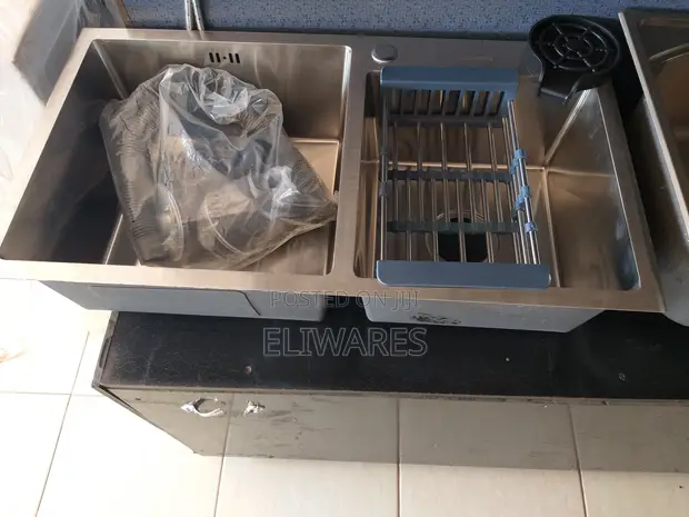 Heavy Duty Kitchen Sink with 2-Year Guarantee - 1