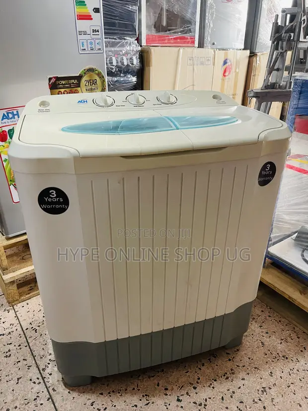 Imported Used ADH 5kg Twin Tub Washing Machine - 1
