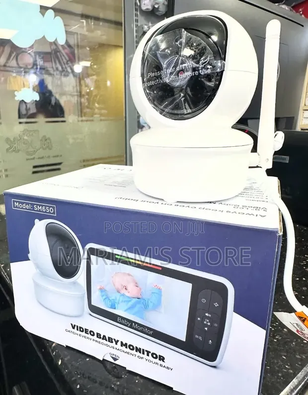 Motorized Rotating Wireless Baby Monitor Camera - 1