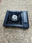 Black RAF R-8111 Single-Burner Portable Gas Stove - 3