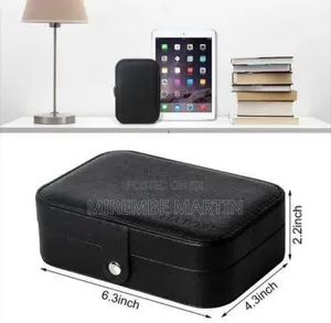 Portable Travel Jewelry Box - Multicolor