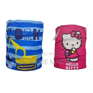 Whimsical Unicorn Fabric Storage Hamper