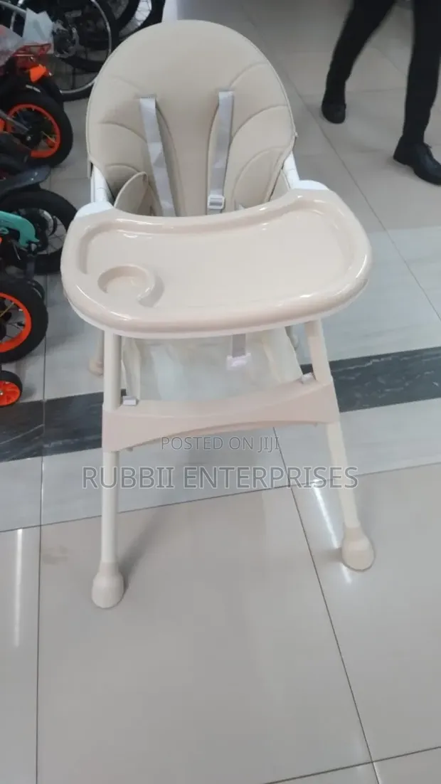 Baby Dining Feeding Chair - Peach - 1
