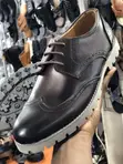 Classic Authentic Leather Men's Oxford Formal Shoes - 4