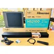 Hisense HS2100 2.1 Channel Wireless Subwoofer Sound Bar - 1