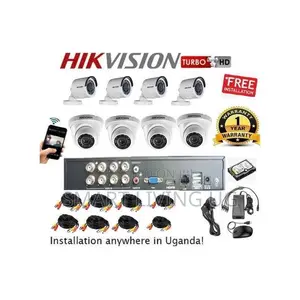 8 Channel Hikvision CCTV Camera Security System Kit - Full HD