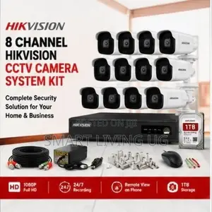 Hikvision 8CH CCTV Surveillance Kit with 8 Cameras