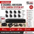 Hikvision 8CH CCTV Surveillance Kit with 8 Cameras - 2