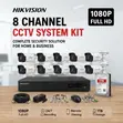 Hikvision 8-Channel 2MP CCTV Security Package - 1