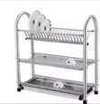 Three-Tier Multi-Purpose Dish Drying Rack - 1