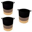 Modern Pleated Storage Basket with Flexible Handles - 2