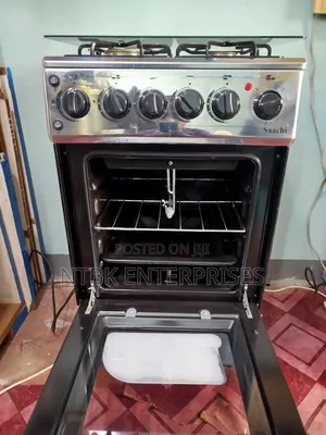 Saachi 3 Gas + 1 Electric Cooker with Oven & Grill