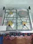 Saachi 3 Gas + 1 Electric Cooker with Oven & Grill - 2