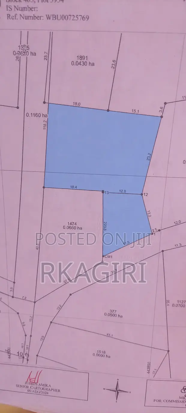 Commercial Plot for Sale - Mazi-Sisa, 26 Decimals - 1