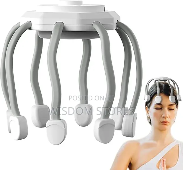 Electric Scalp Head Massager - 10 Frequencies - 1