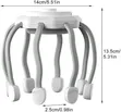 Electric Scalp Head Massager - 10 Frequencies - 5