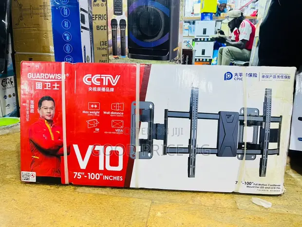 Guardwish V10 Heavy-Duty Full-Motion TV Wall Mount - 1