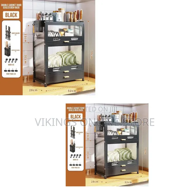 Authentic Dust Proof Kitchen Rack - 1
