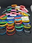 Custom Engraved Rubber Wristbands - 4