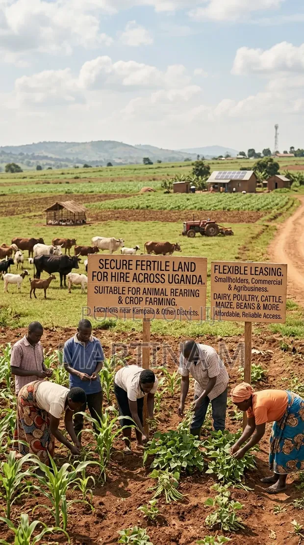 Agricultural Land for Hire in Uganda - 1