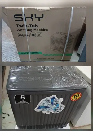 10kg Sky Semi-Automatic Washing Machine - New