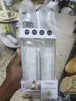 2 Pcs Glass Oil Bottles & Dispensers (500ml Each) - 3