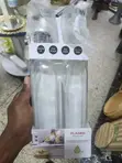 2 Pcs Glass Oil Bottles & Dispensers (500ml Each) - 4