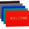 PVC Welcome Doormat - Large Size (4ft x 2ft) - 1