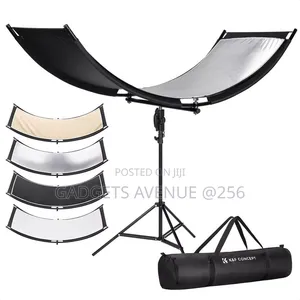U or Curved Reflector with Stand