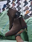 Classic Men's Clarks Suede Chelsea Boots - 2