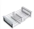Retractable Over-the-Sink Dish Drying Rack - Multicolor - 2