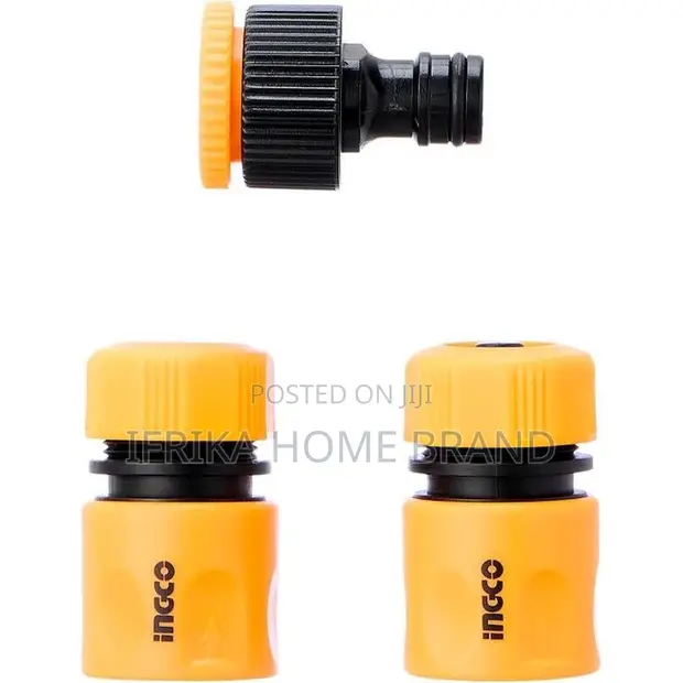 INGCO 3pcs Hose Quick Connectors Set - 1