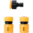 INGCO 3pcs Hose Quick Connectors Set - 1