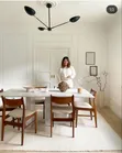 Lavish Low Bent Back Six Seater Dining Set - 1