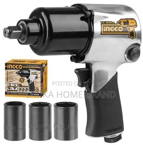 Ingco 1/2" Air Impact Wrench - 1