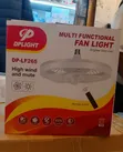 Multi-Functional DP Fan Light - 1